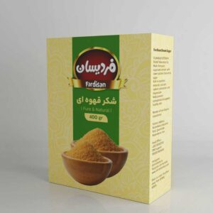 شکر قهوه ای فردیسان 400 گرم عکس 2