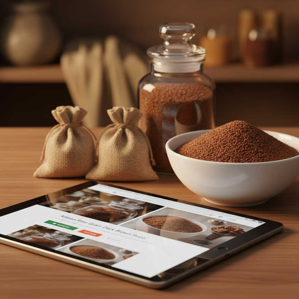 راهنمای خرید شکر قهوه‌ ای