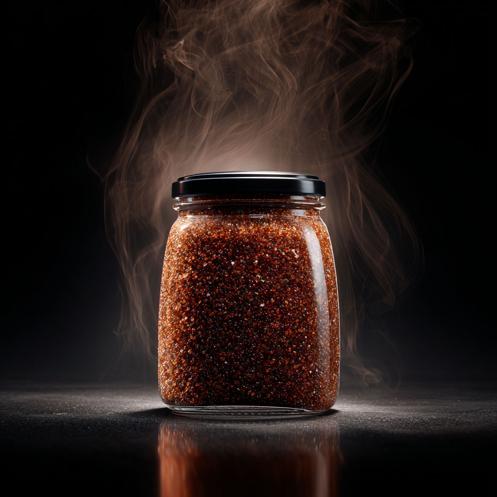 شیشه جادویی شکر قهوه‌ ای، با عطر و طعمی جذاب