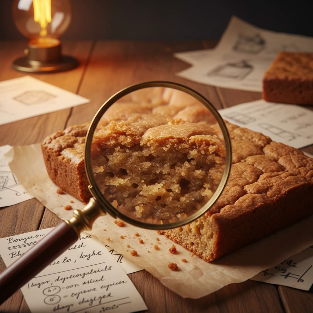 یک برش کیک خوشمزه، حاصل شکر قهوه ای که لطافت و طعم بی نظیری به آن بخشیده