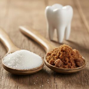 تأثیر شکر قهوه ای بر دندان و تفاوت عجیب آن با شکر سفید