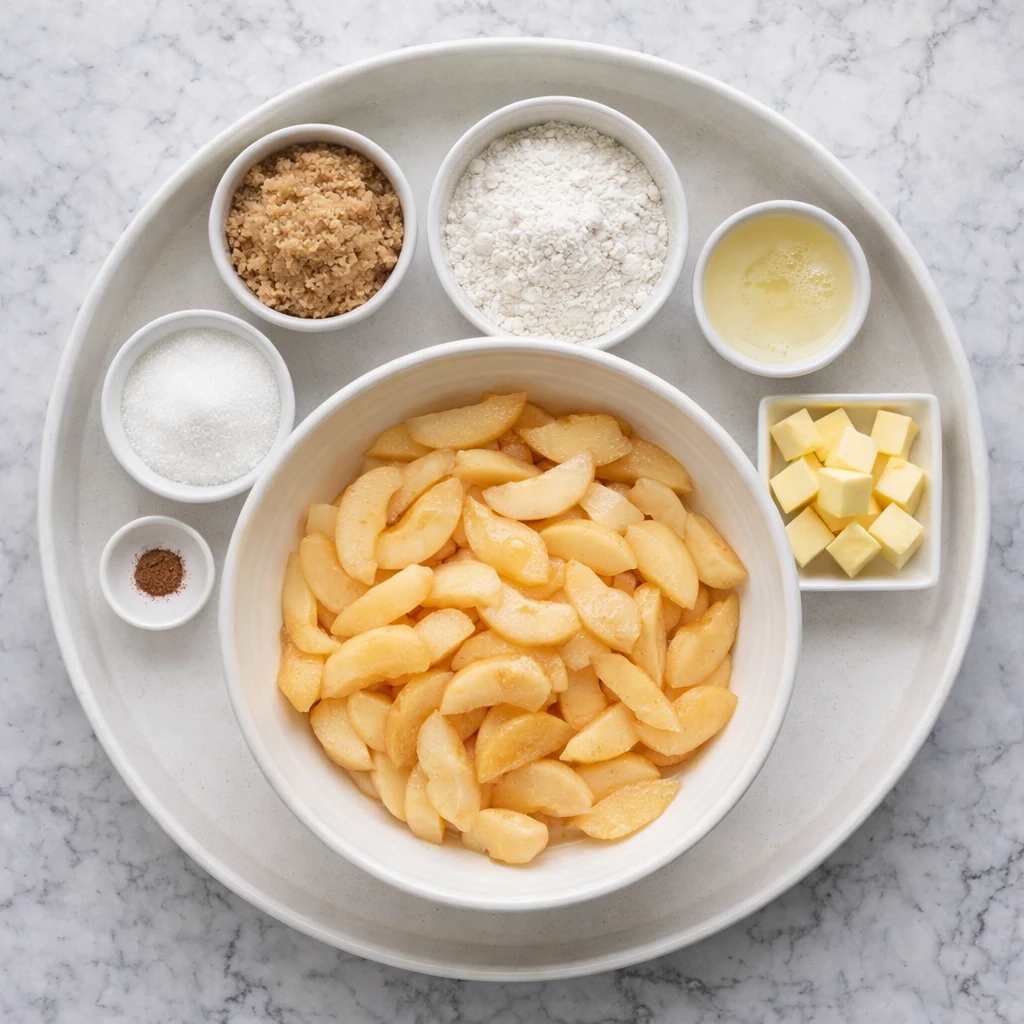 مواد لازم برای تهیه دسر هلو با شکر قهوه ای