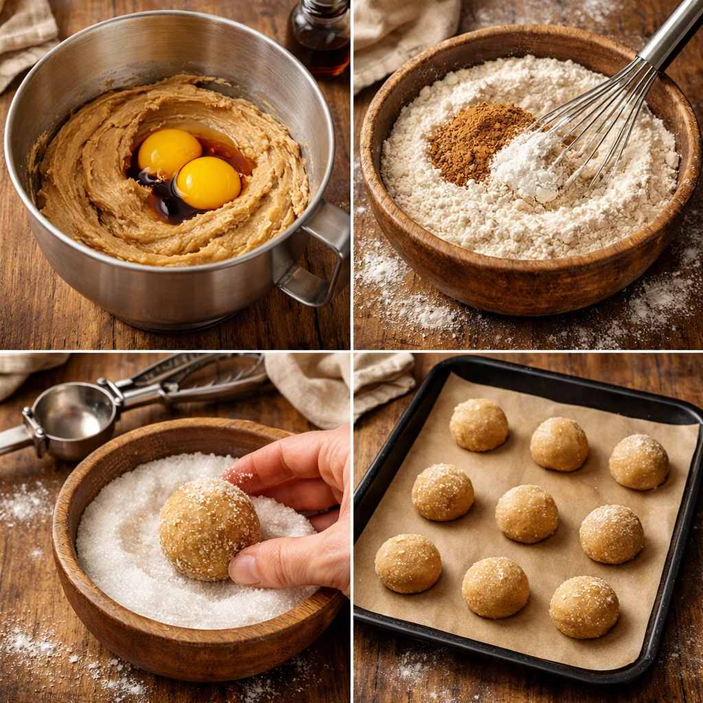 مراحل گام‌ به‌ گام آماده‌ سازی خمیر و چیدمان سینی فر