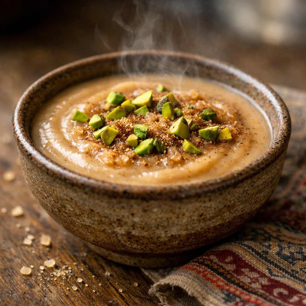 کاسه دسر گرم؛ ایده افطاری سالم با شکر قهوه ای