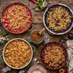 طرز تهیه کرامبل با شکر قهوه ای به سبک هر فصل